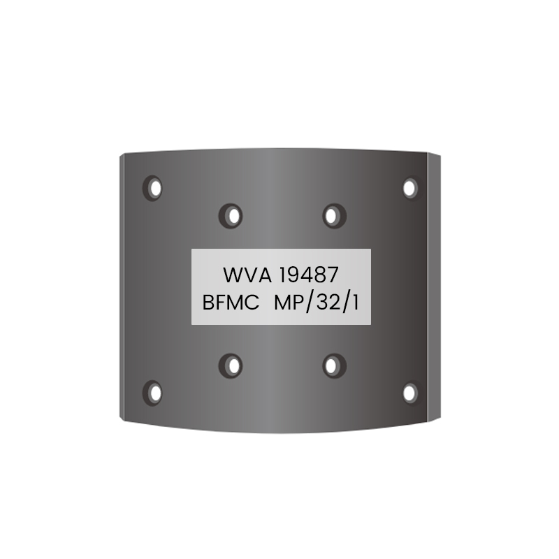 Lapik Brek Kualiti Unggul 19487 MP/32/1 untuk MAN，MERCEDES-BENZ