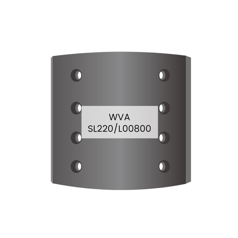 SL220/L00800 Pelapik Brek Bahagian Auto Lori Tugas Berat