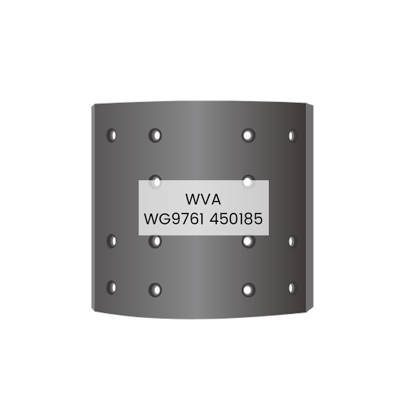 WG9761 450185 Pelapik Brek Lori Tugas Berat untuk HOWO