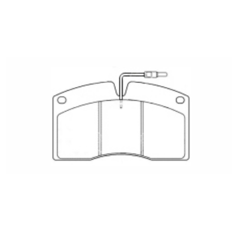 Pad Brek 29072 Bahagian Auto Lori
